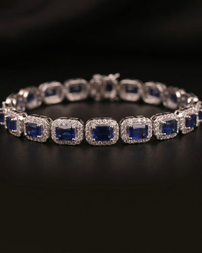 Royal Blue Sapphire Bracelet