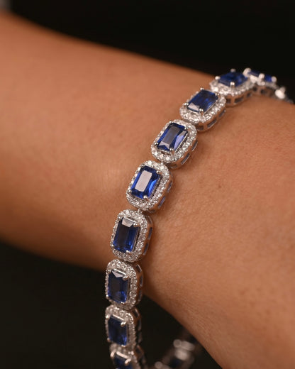 Royal Blue Sapphire Bracelet