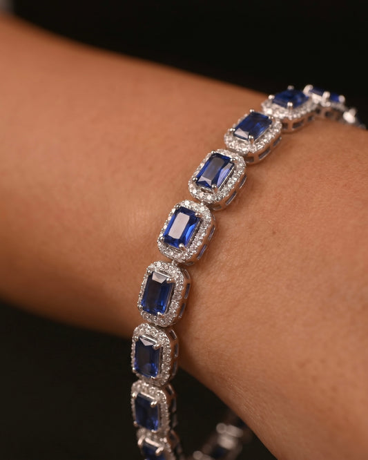 Royal Blue Sapphire Bracelet