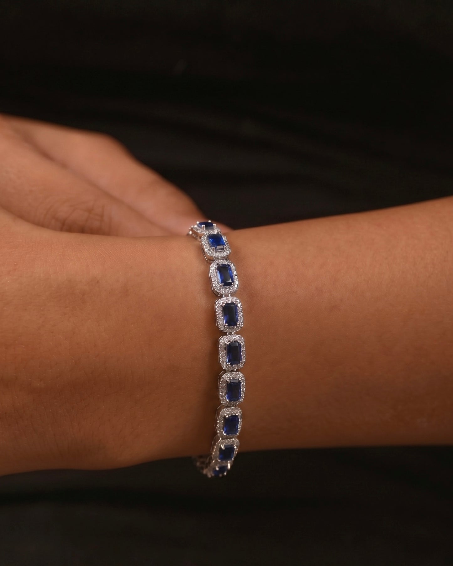 Royal Blue Sapphire Bracelet