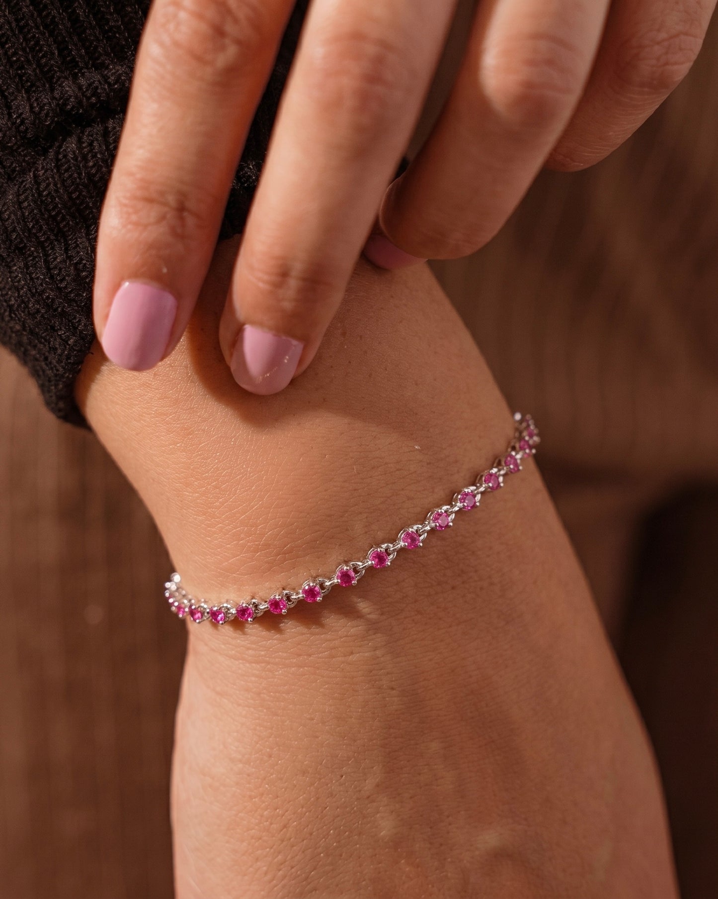 A Go To Ruby Bracelet