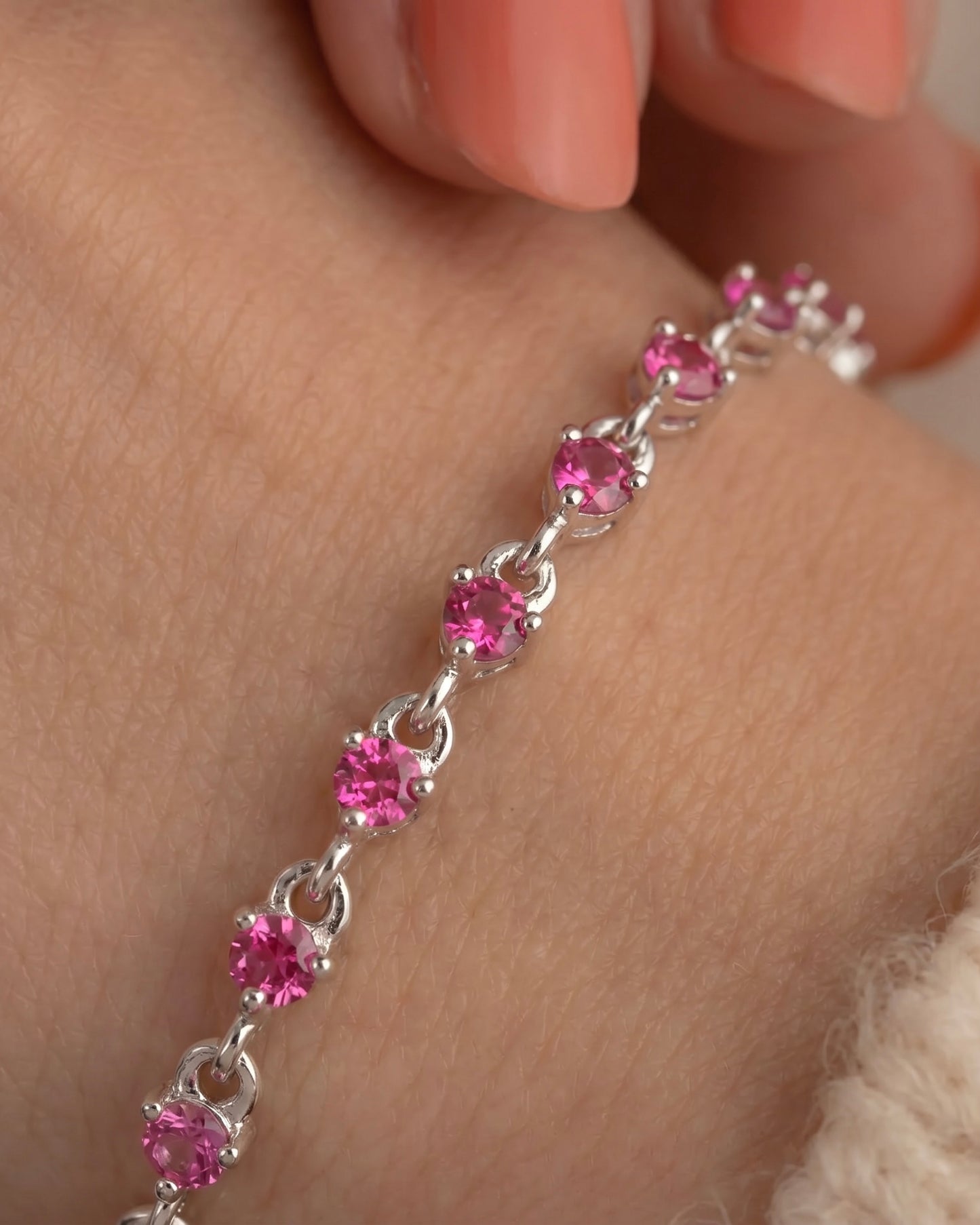 A Go To Ruby Bracelet