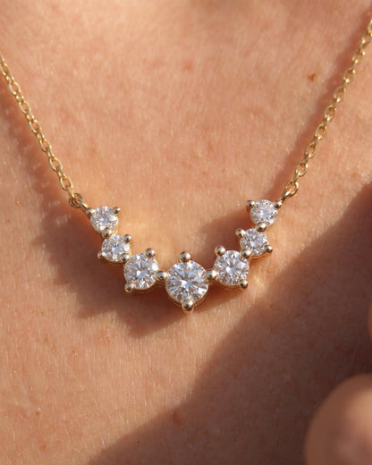 Starlight Flow Necklace Gold Plated