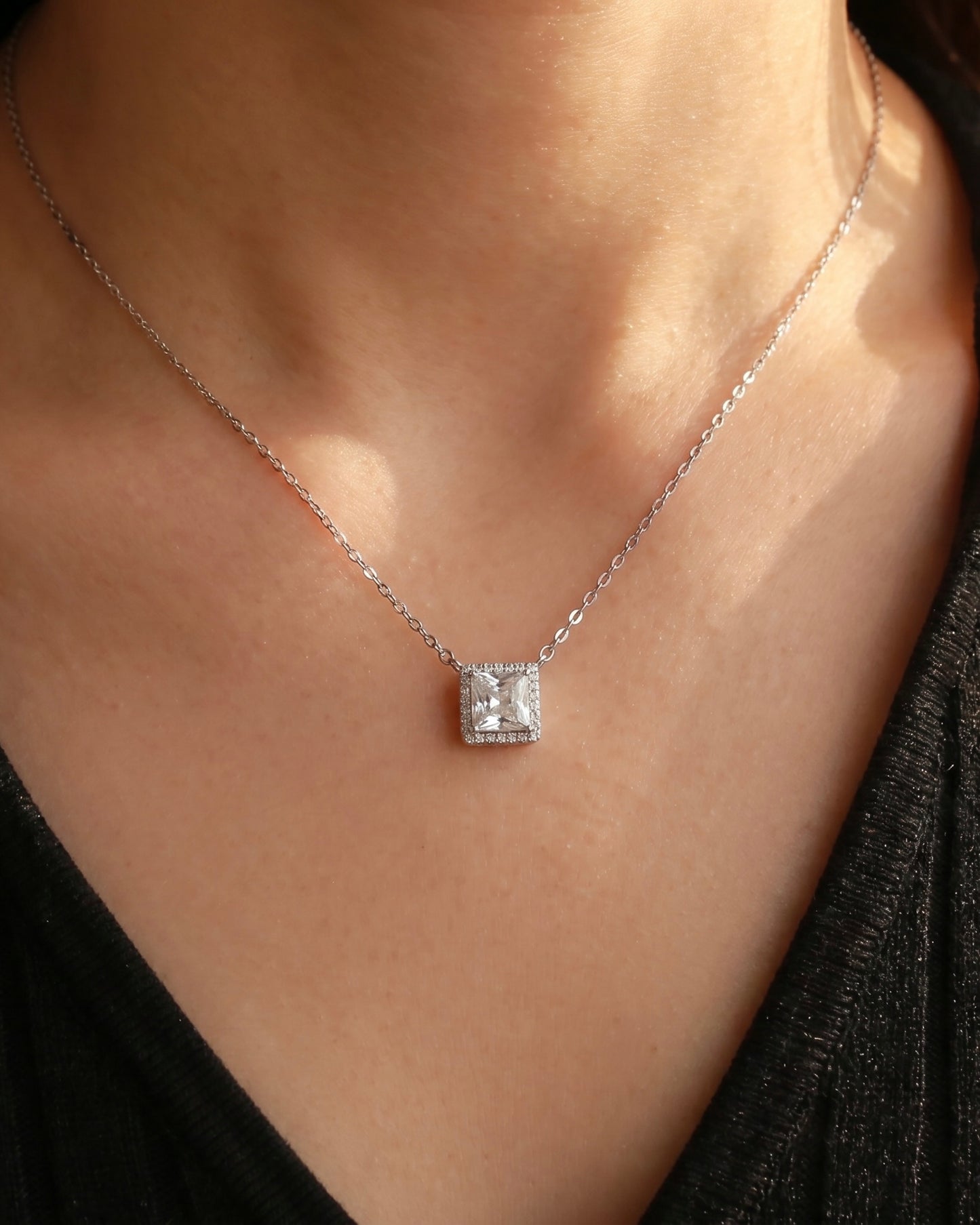 Statement Square Necklace