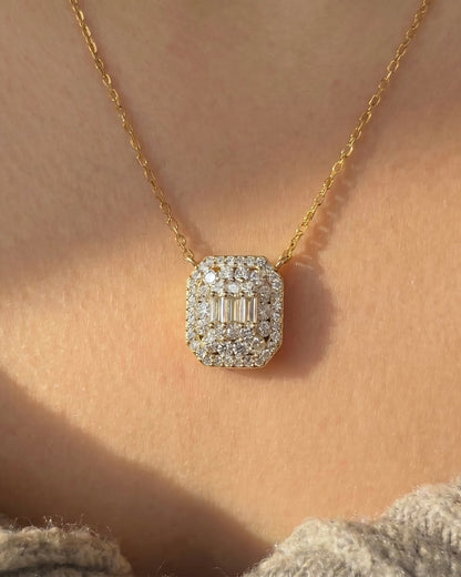 AURA NECKLACE Gold Plated