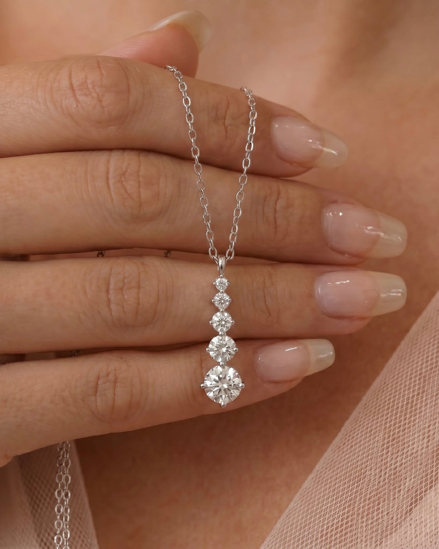 Timeless Solitaire Necklace