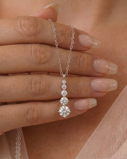 Timeless Solitaire Necklace