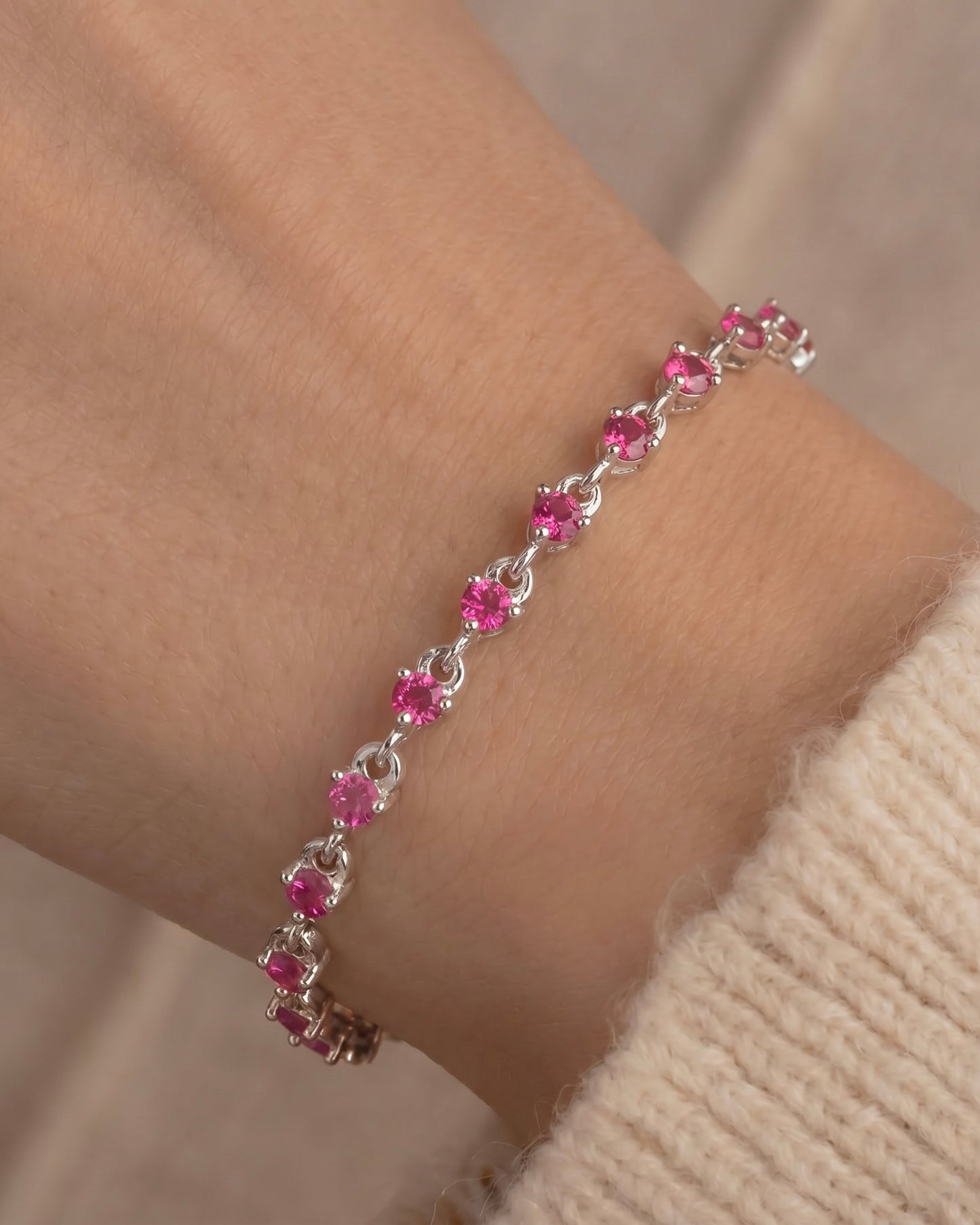 A Go To Ruby Bracelet
