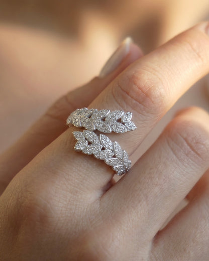 Angelic Zircon Stones Ring