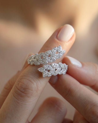 Angelic Zircon Stones Ring