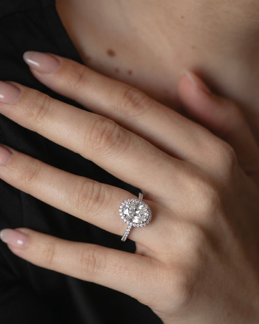 Moonlight Zircon Promise Ring