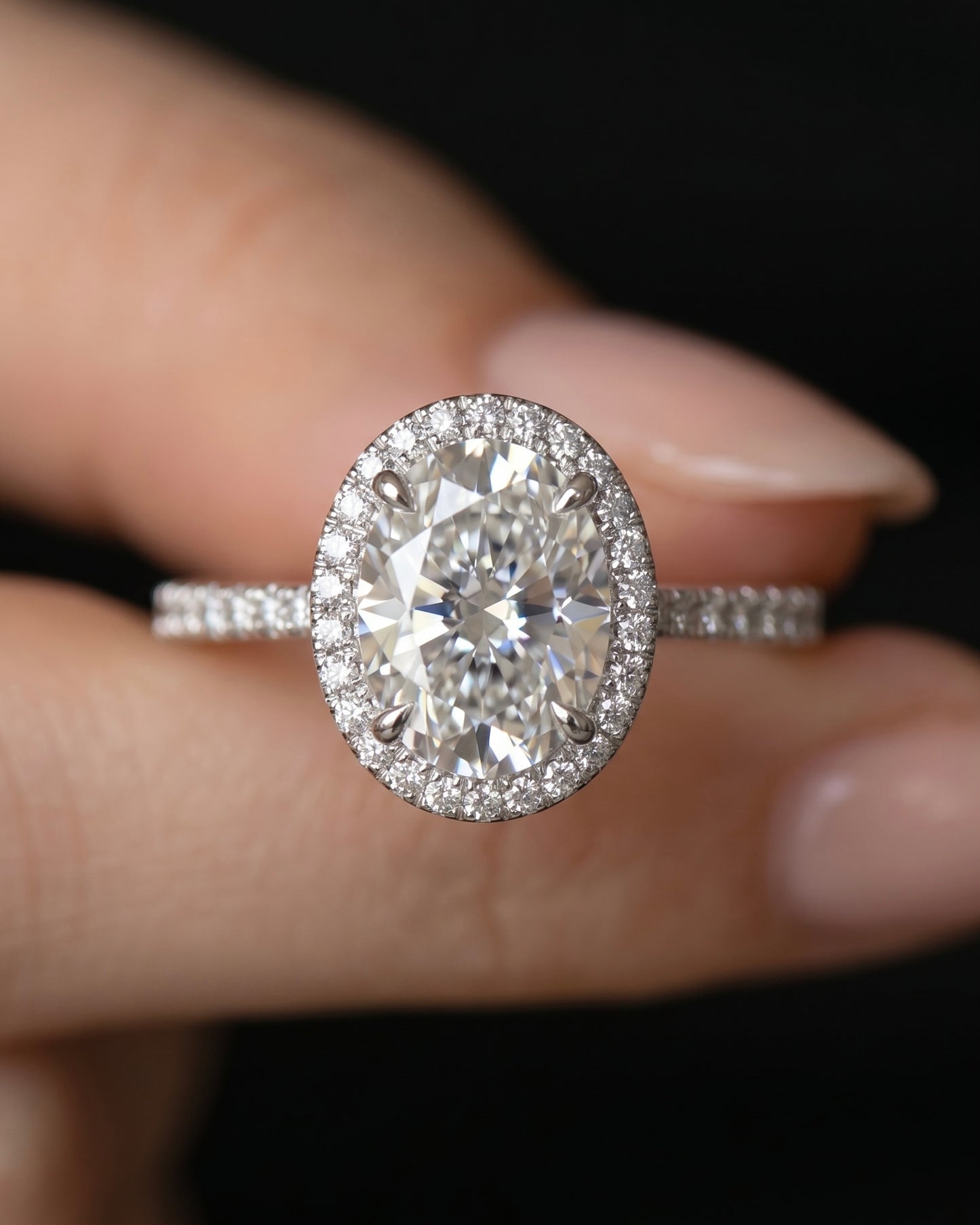 Moonlight Zircon Promise Ring