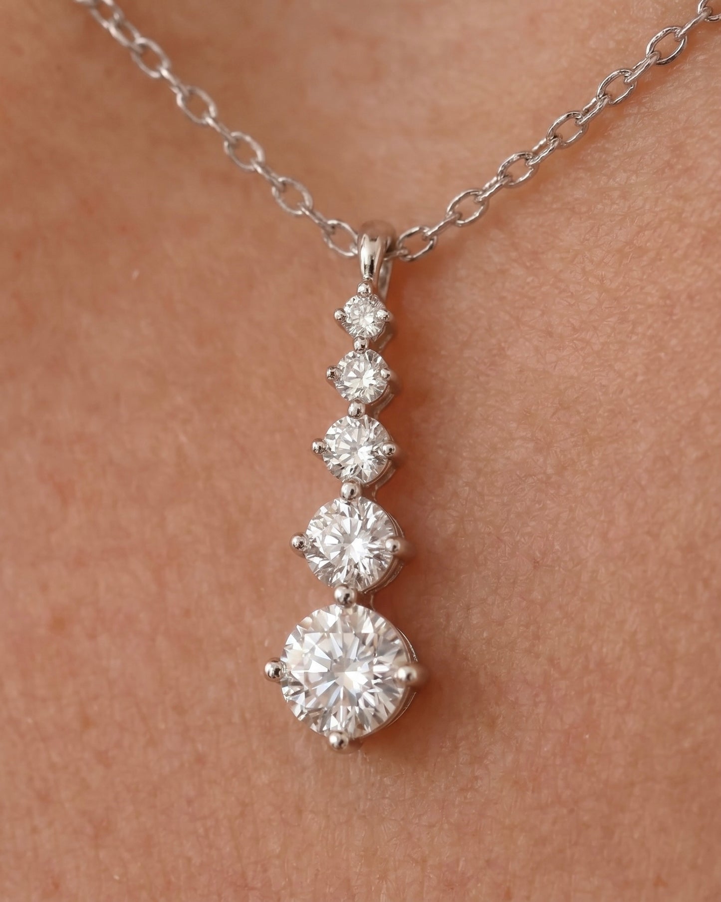 Timeless Solitaire Necklace