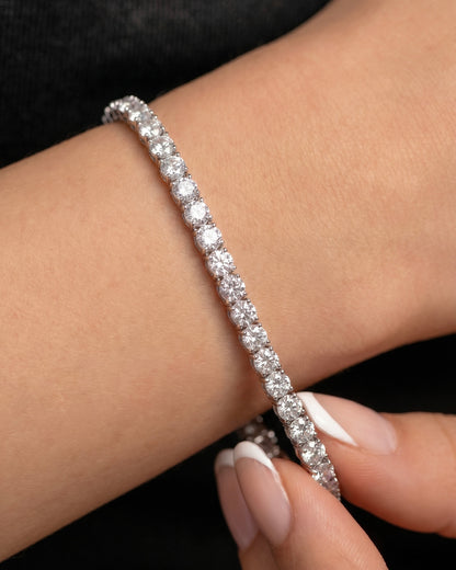 Silver Tennis Bracelet 3mm