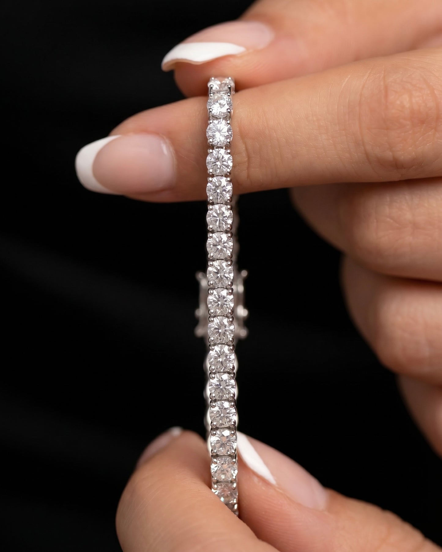 Silver Tennis Bracelet 3mm