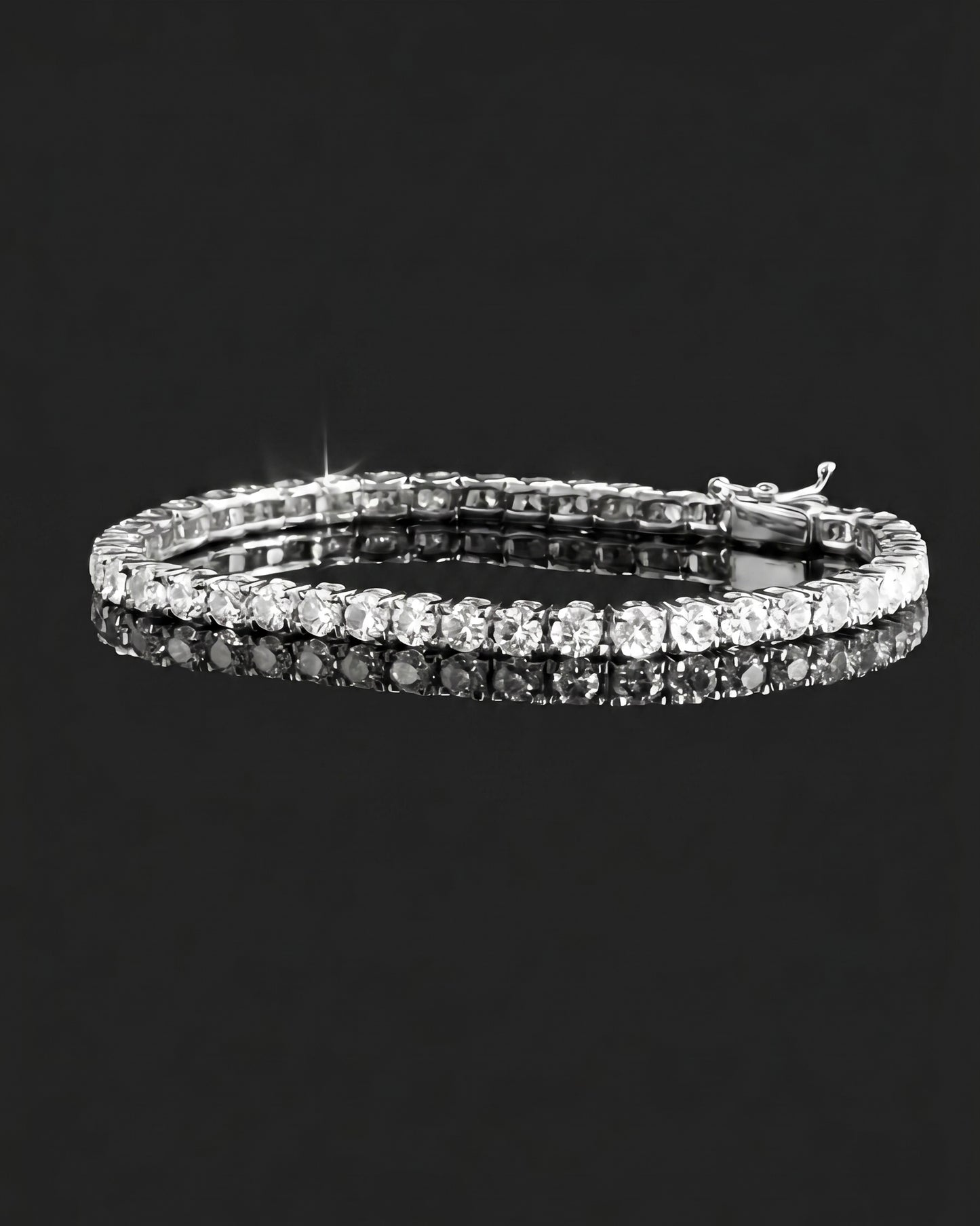 Silver Tennis Bracelet 3mm