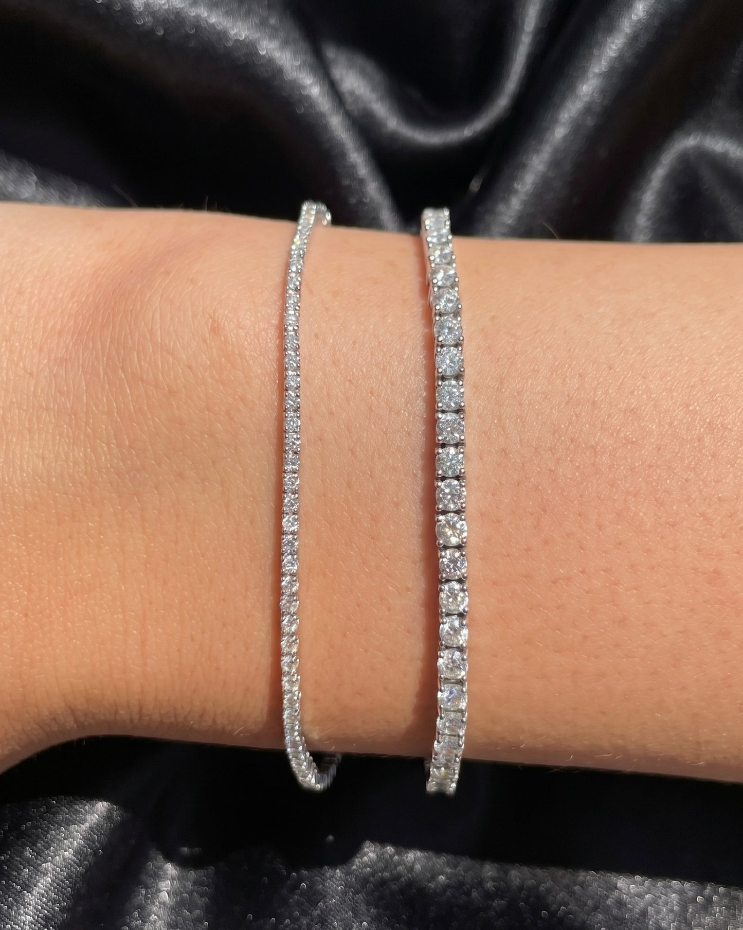 Silver Tennis Bracelet 3mm